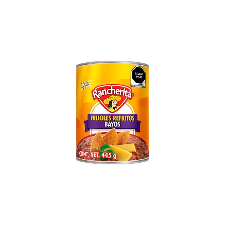 Frijoles refritos bayos Rancherita 234g