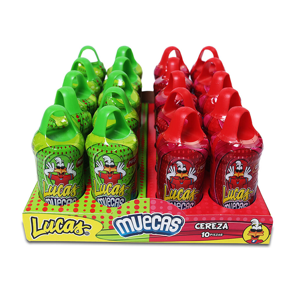 Lucas muecas pepino/cereza 24g