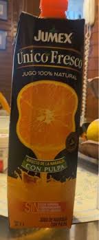 Jugo de naranja unico fresco 960 ml