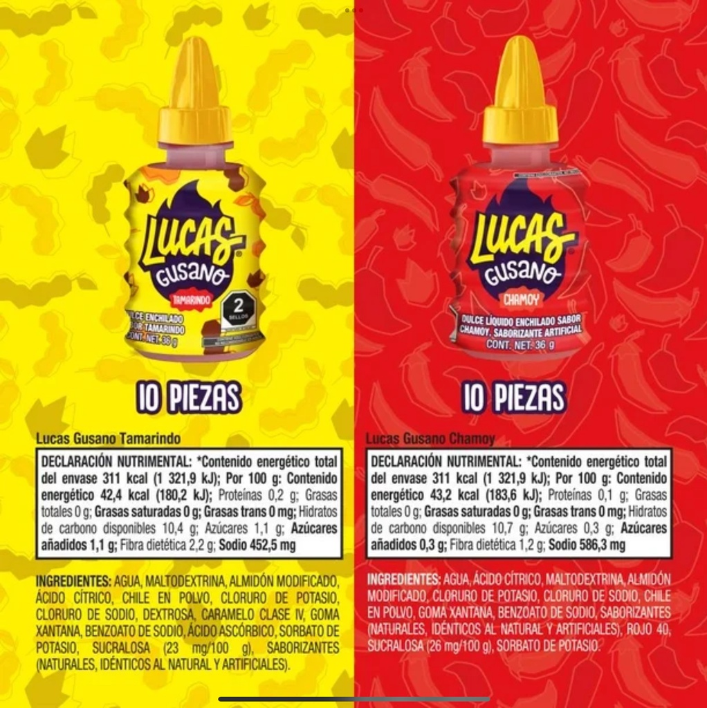 Lucas Gusano mix 20pz