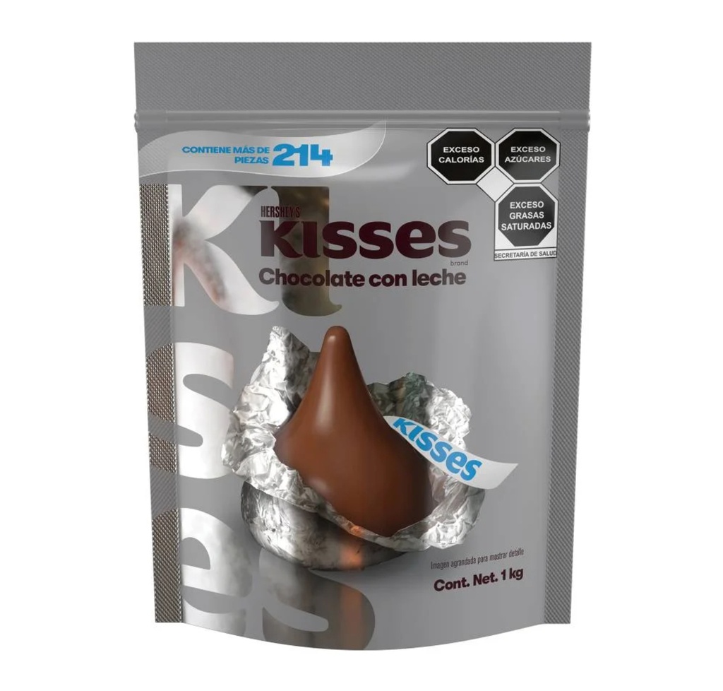 Kisses chocolate con leche 1kg