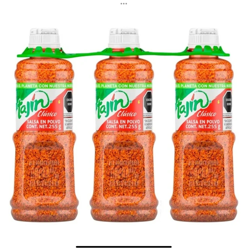 Salsa en polvo Tajín 255gr 3pz