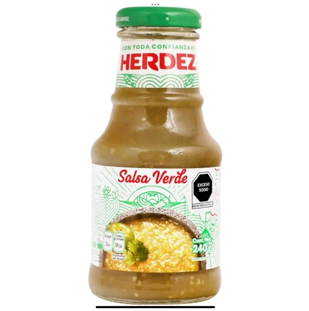 Salsa Verde Herdez 453gr