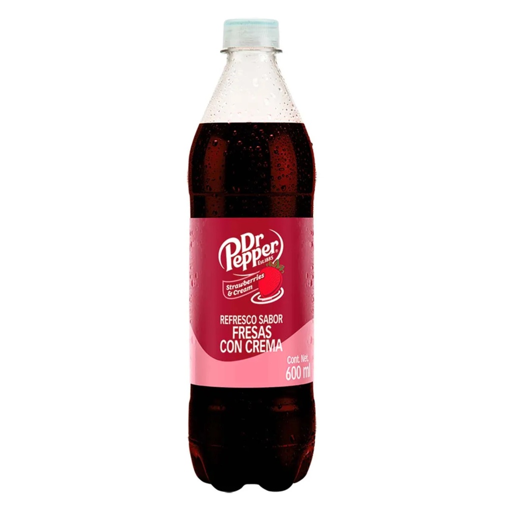 Dr Pepper Straberries &amp; Cream 600ml