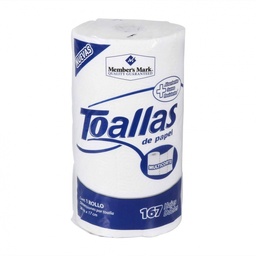 [078742268552] Toallas de papel,member's mark (8 rollos)