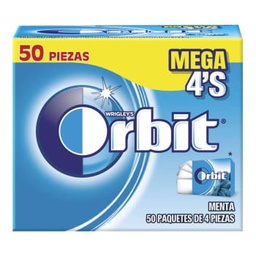 Orbit 4 Pastillas/50 Piezas
